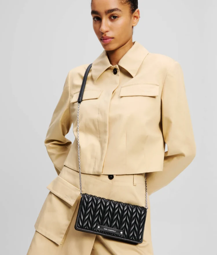 Τσαντάκι ώμου Weave Karl Lagerfeld - A2W32027-1AV