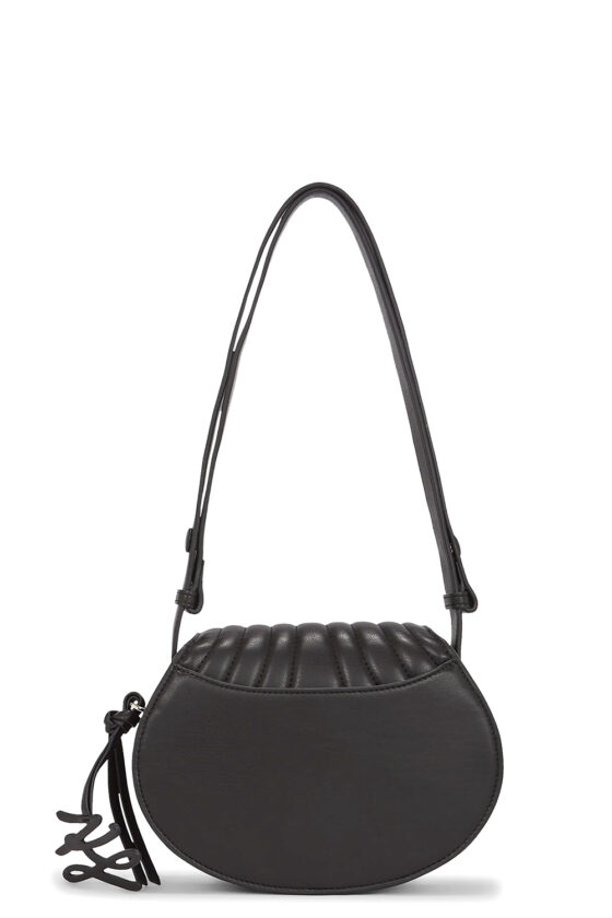 Τσάντα ώμου Wellen Saddle Karl Lagerfeld - A3W30259-999 - Image 5