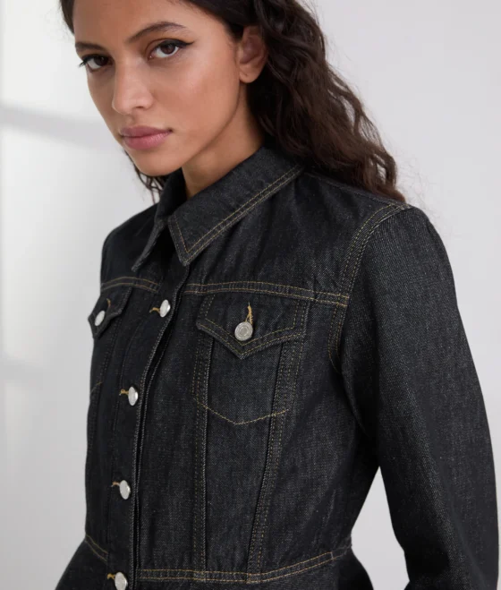 Σακάκι Denim Contrast Stitch Karl Lagerfeld - A3W14001-D24 - Image 3