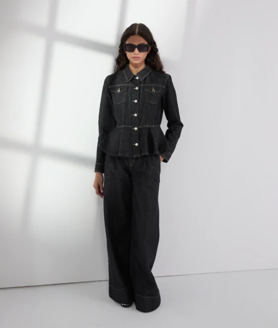 Σακάκι Denim Contrast Stitch Karl Lagerfeld - A3W14001-D24 - Image 5