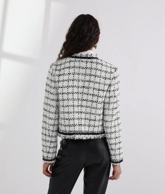 Σακάκι Πλεκτό Boucle Karl Lagerfeld - A3W14038-2DD - Image 3