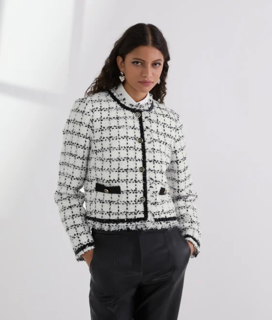 Σακάκι Πλεκτό Boucle Karl Lagerfeld - A3W14038-2DD - Image 4