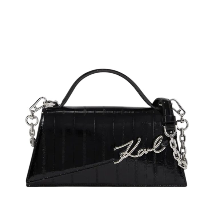 Τσαντάκι ώμου Signature Karl Lagerfeld - A3W30050-999