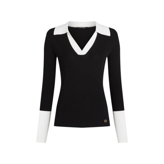 Μακρυμάνικο Polo Karl Lagerfeld - A4W18043-101