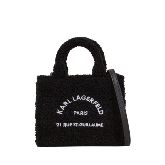 Τσάντα Tote Mini RSG Shearling Karl Lagerfeld - A4W50016-999
