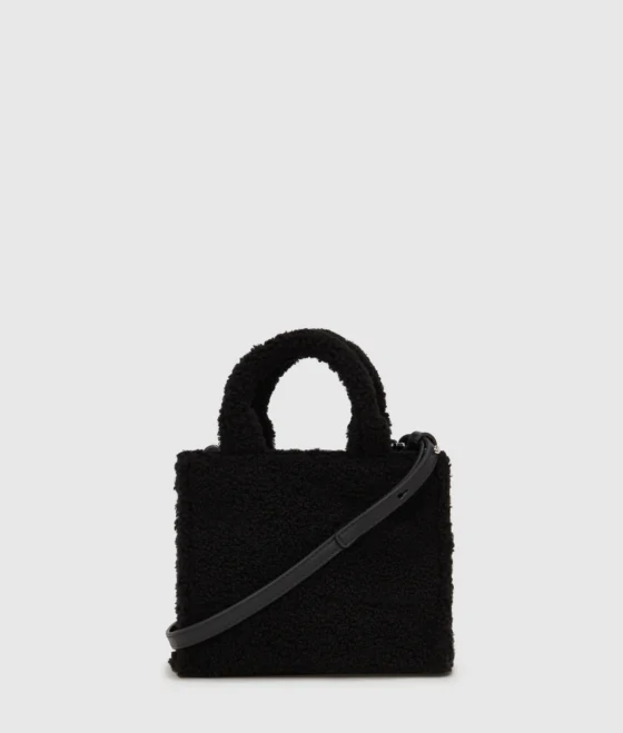 Τσάντα Tote Mini RSG Shearling Karl Lagerfeld - A4W50016-999 - Image 4
