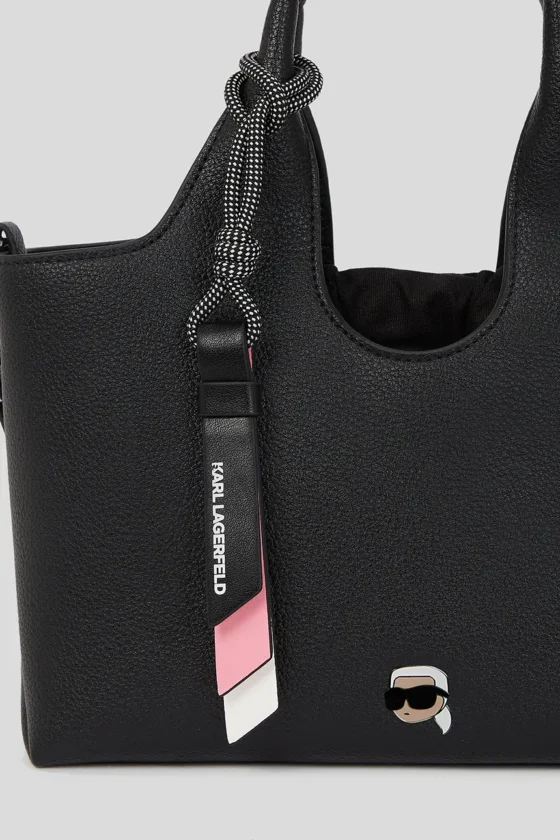 Τσάντα Tote Ikon Grainy Karl Lagerfeld - A3W30098-999 - Image 3