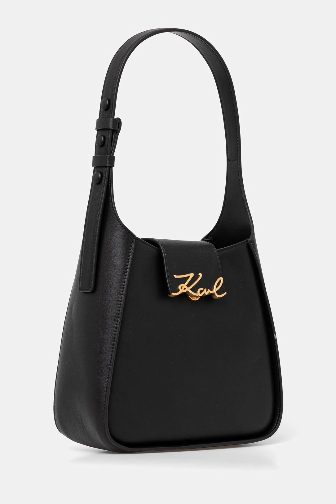 Τσάντα ώμου Signature Hobo Karl Lagerfeld - A1W30434-999 Τσάντα ώμου Signature Hobo Karl Lagerfeld - A1W30434-999 - Image 2
