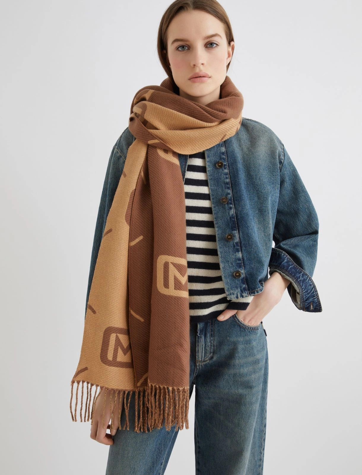 Κασκόλ Marella - AGEVOLE-003 Κασκόλ Marella - AGEVOLE-003 - Image 2