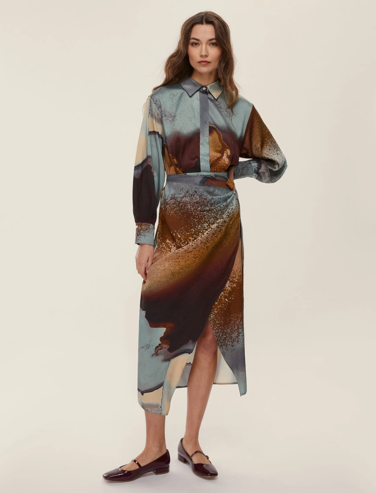 Μακρυμάνικο φόρεμα Emme - MERINGA-001 Μακρυμάνικο φόρεμα Emme - MERINGA-001 - Image 3