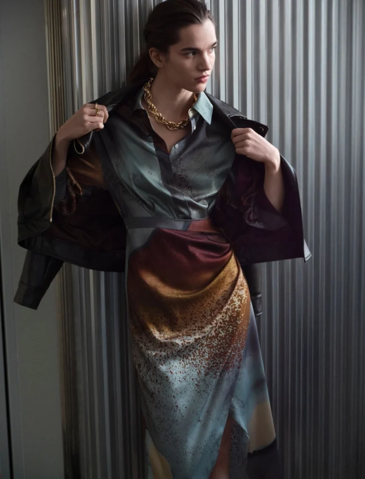 Μακρυμάνικο φόρεμα Emme - MERINGA-001