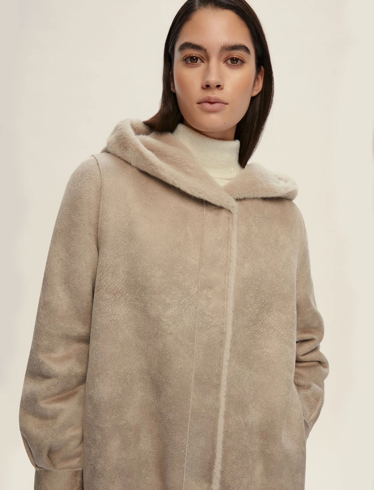 Παλτό με κουκούλα Emme - CALOTTA-001 Παλτό με κουκούλα Emme - CALOTTA-001 - Image 3